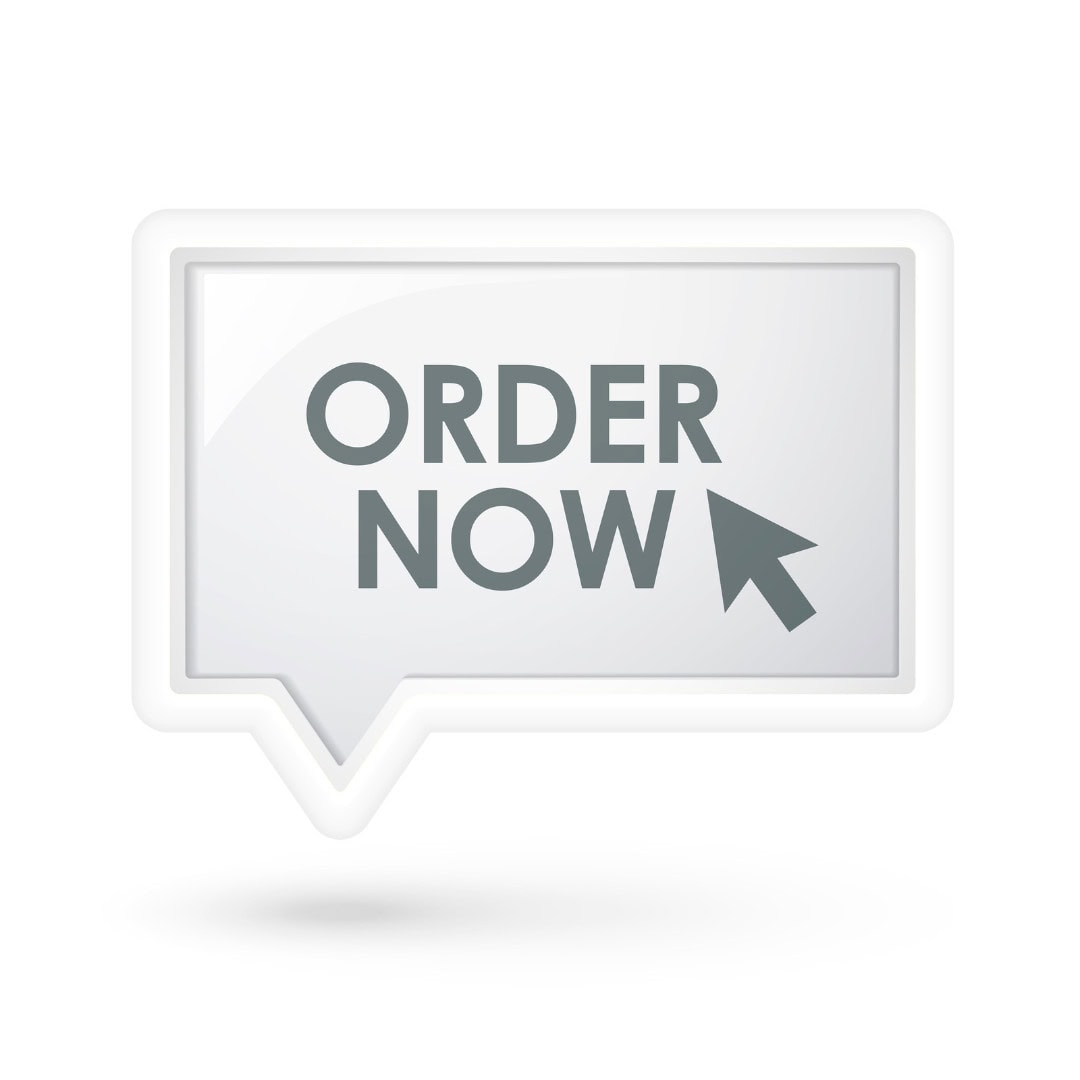 Call to Action: Order Now "Order Now" button with a cursor arrow.