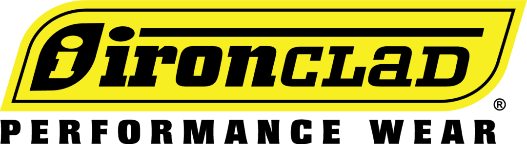 Ironclad Performance Wear Logo Ironclad Performance Wear logo with bold black text on a yellow background.