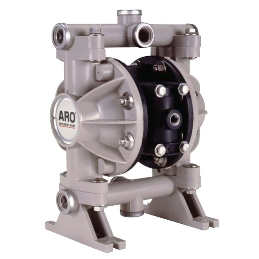 Diaphragm pump for industrial fluid handling
