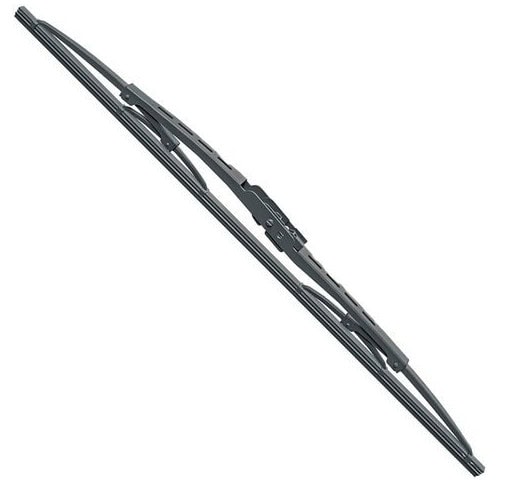Car windshield wiper blade close-up